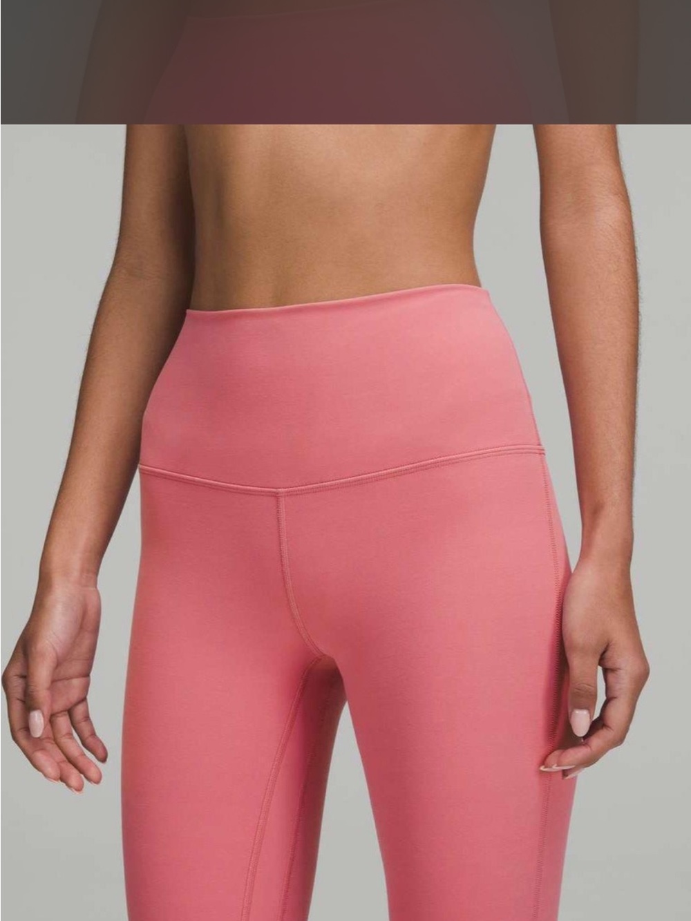 Lululemon Align High Rise 25" Leggings in Pink Blossom Sz 0